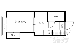 京福電気鉄道北野線 北野白梅町駅 徒歩13分 3階/-