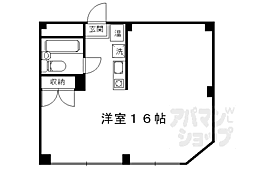 Mビル ワンルームの間取図画像