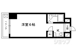 ベスト・プラザ 1Kの間取図画像