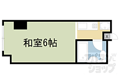 セントガーデン 1Kの間取図画像
