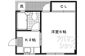 京都府京都市左京区鹿ケ谷西寺ノ前町（賃貸マンション1K・4階・18.00㎡） その2