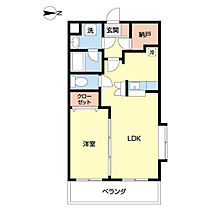 パルテール足柄II 202 ｜ 神奈川県南足柄市怒田2823-7（賃貸マンション1LDK・2階・44.82㎡） その2