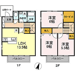 🉐敷金礼金0円！🉐アルファタウン西田原　Ｅ