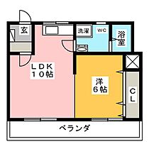 サンダイマンション  ｜ 愛知県名古屋市北区西味鋺４丁目（賃貸マンション1LDK・3階・39.60㎡） その2