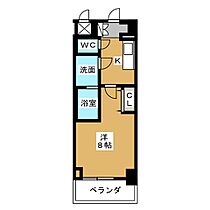 S-RESIDENCE志賀本通North  ｜ 愛知県名古屋市北区辻本通１丁目（賃貸マンション1K・2階・25.49㎡） その2