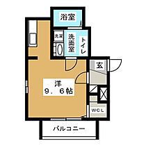 シャトー黒川  ｜ 愛知県名古屋市北区元志賀町２丁目（賃貸アパート1R・3階・25.89㎡） その2