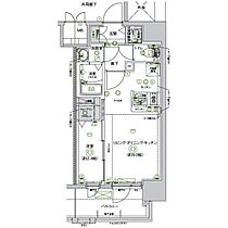 CREST TAPP志賀本通 1204 ｜ 愛知県名古屋市北区若葉通１丁目14（賃貸マンション1LDK・12階・29.60㎡） その2