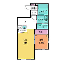 ＧＬＡＭＢ3東味鋺 202 ｜ 愛知県名古屋市北区東味鋺２丁目502番（賃貸アパート1LDK・2階・34.06㎡） その2