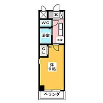 ウイング志賀本通  ｜ 愛知県名古屋市北区神明町（賃貸マンション1K・2階・24.84㎡） その2