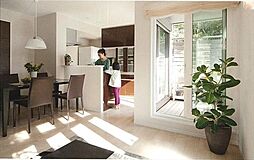 グラース　デュ　ソレイユ　I 2階2LDKのリビング/ダイニング