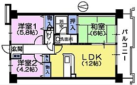 アプローズ大泉学園 506 ｜ 東京都練馬区東大泉６丁目4715（賃貸マンション3LDK・5階・61.00㎡） その1