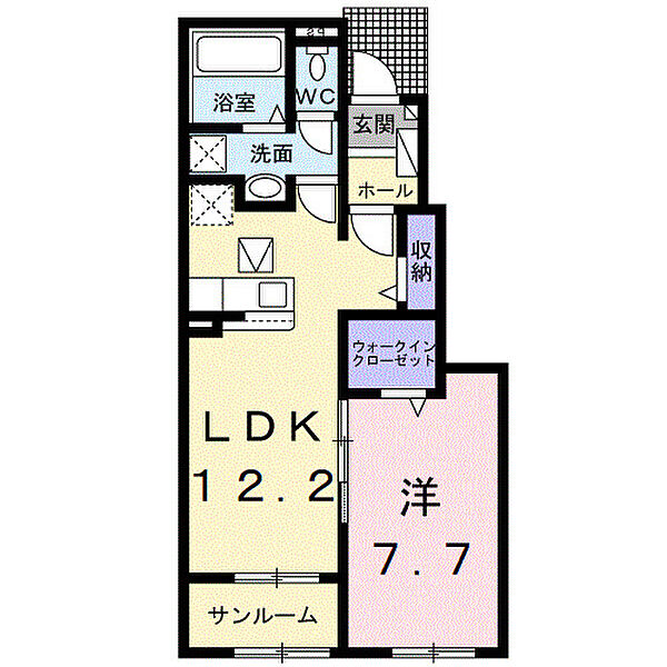 仮）山アパートIII 103｜和歌山県岩出市山(賃貸アパート1LDK・1階・50.14㎡)の写真 その2