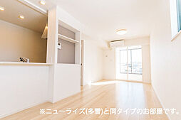 ブライト　スクエアIV 201 2階2LDKのリビング/ダイニング