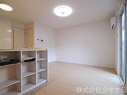 プランドール和田中　B棟 BV 2階2LDKのリビング/ダイニング