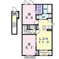 トレフル幸（みゆき） 2階