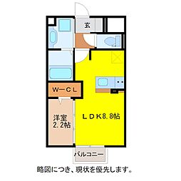 コーポラスみのり 2階/203