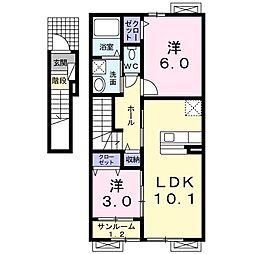 ジュネス・アルモニー 2階/203