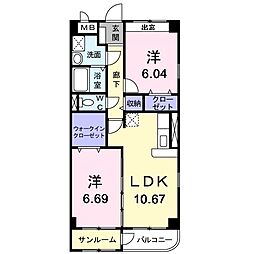 トレフル　D 1階/101