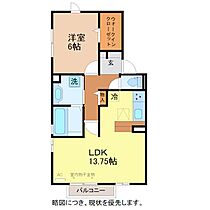 ラフィネ 102 ｜ 福井県福井市高木１丁目214（賃貸アパート1LDK・1階・50.42㎡） その2