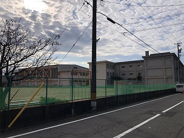 画像24:福井市立松本小学校（1049m）