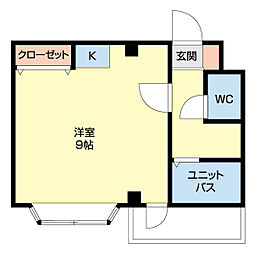 間取図画像 ワンルーム
