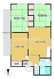 間取図画像 3LDK