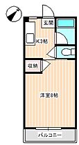 ヴィラージュ久道 207 ｜ 山口県下関市熊野西町（賃貸アパート1K・2階・22.67㎡） その2