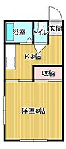 カレッジ 203 ｜ 山口県下関市熊野町２丁目（賃貸アパート1K・2階・25.00㎡） その2