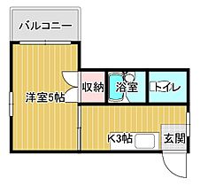 丸谷ビル B ｜ 山口県下関市南部町（賃貸マンション1K・2階・23.18㎡） その2