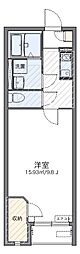 レオネクスト冨貴ケ丘2 1Kの間取図画像