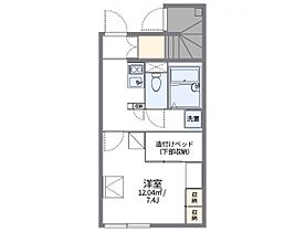 レオパレスプルメリア 106 ｜ 千葉県野田市下三ケ尾435-25（賃貸アパート1K・1階・23.27㎡） その2