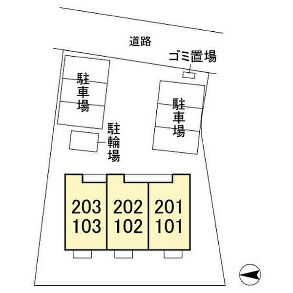 ラ・ルーチェ 102｜茨城県つくば市松野木(賃貸アパート1LDK・1階・31.31㎡)の写真 その19