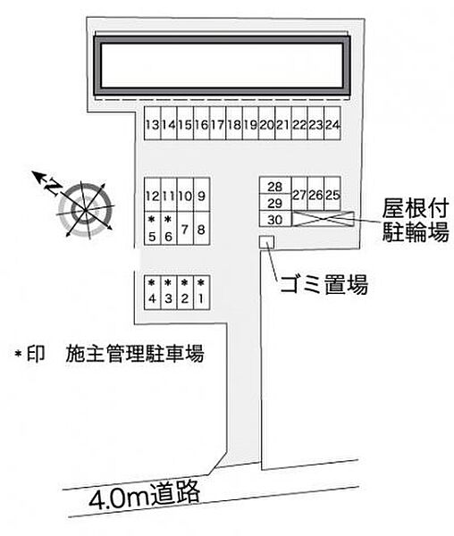 レオパレスラーク 101｜千葉県野田市中根(賃貸アパート1K・1階・23.61㎡)の写真 その3