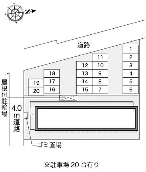 レオパレスルーチェ 201｜茨城県取手市青柳(賃貸アパート1K・2階・23.18㎡)の写真 その3