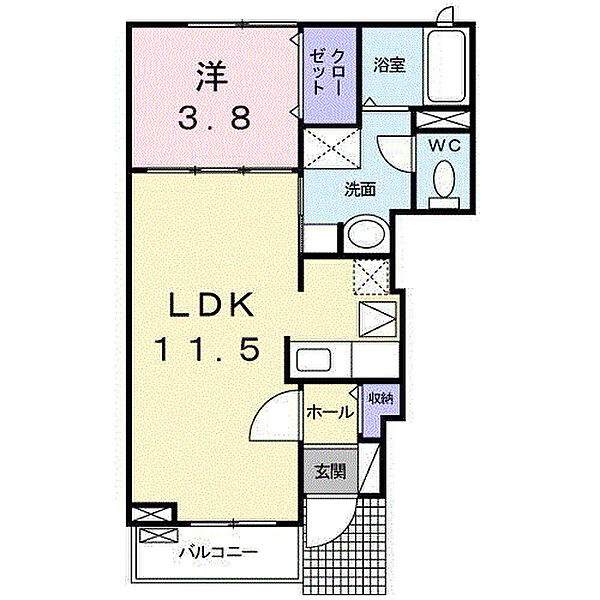 画像2:間取図