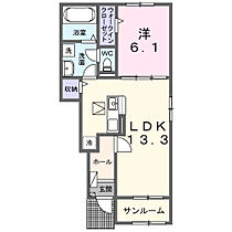 メゾン・ド・アンジュC 104 ｜ 茨城県坂東市岩井3264-15（賃貸アパート1LDK・1階・50.01㎡） その2