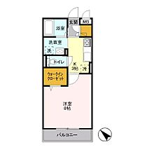 D-Room AKI 207 ｜ 茨城県つくば市春日2丁目（賃貸アパート1K・2階・30.27㎡） その2