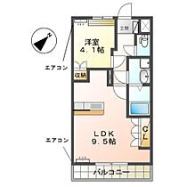 ベルコート  ｜ 千葉県野田市中里（賃貸アパート1LDK・1階・36.00㎡） その2