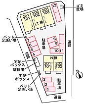 アイリグ　Ｔ 203 ｜ 茨城県つくば市酒丸（賃貸アパート2LDK・2階・59.55㎡） その21