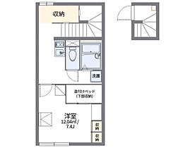 レオパレスエスピナカII 204 ｜ 茨城県稲敷郡阿見町中央2丁目（賃貸アパート1K・2階・28.15㎡） その2