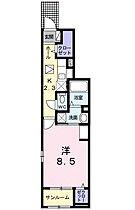 ソレアード 106 ｜ 茨城県つくば市谷田部2519-2(陣場E33街区1)（賃貸アパート1K・1階・35.00㎡） その2