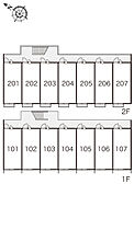 レオパレスけやき台 205 ｜ 茨城県守谷市けやき台5丁目19-8（賃貸アパート1K・2階・23.18㎡） その22