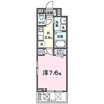 ヒカルサ土浦滝田 205 ｜ 茨城県土浦市滝田1丁目28（賃貸アパート1K・2階・27.02㎡） その2