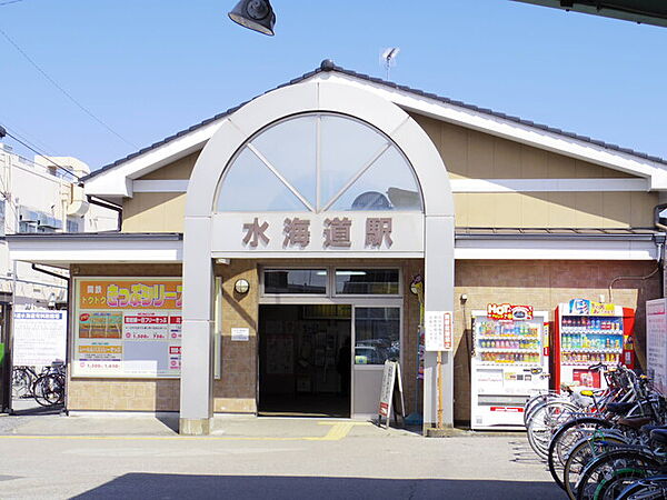 画像11:常総線水海道駅