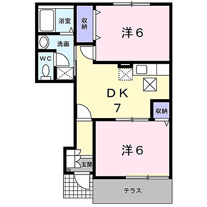 プリムローズA_間取り_0