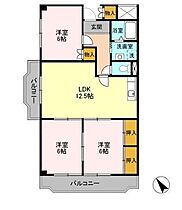 栄マンション 506 ｜ 茨城県牛久市栄町2丁目7-1（賃貸マンション3LDK・5階・66.83㎡） その2