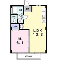 クローバー 201 ｜ 茨城県石岡市正上内11-37（賃貸アパート1LDK・2階・40.04㎡） その2