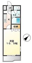 アンジェリーク 101 ｜ 茨城県牛久市ひたち野東4丁目16-10（賃貸アパート1K・1階・33.25㎡） その2