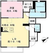 （仮称）土浦市板谷エルメゾンネクスト 101号室 ｜ 茨城県土浦市板谷6丁目647-21(仮)（賃貸アパート1LDK・1階・48.58㎡） その2