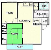 クレセント弐番館 202 ｜ 茨城県牛久市刈谷町5丁目116-1（賃貸アパート2LDK・2階・55.43㎡） その2